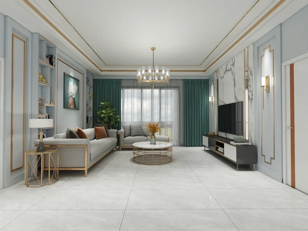 一线陶瓷品牌雪娇龙陶瓷 | 600*1200通体大理石，赋予空间无尽温暖与高贵气息